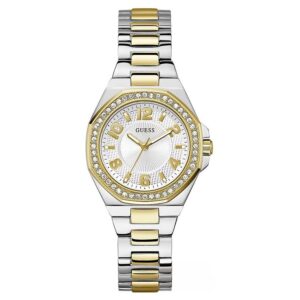 Витрина guess contessa quartz white dial ladies watch gw0877l5