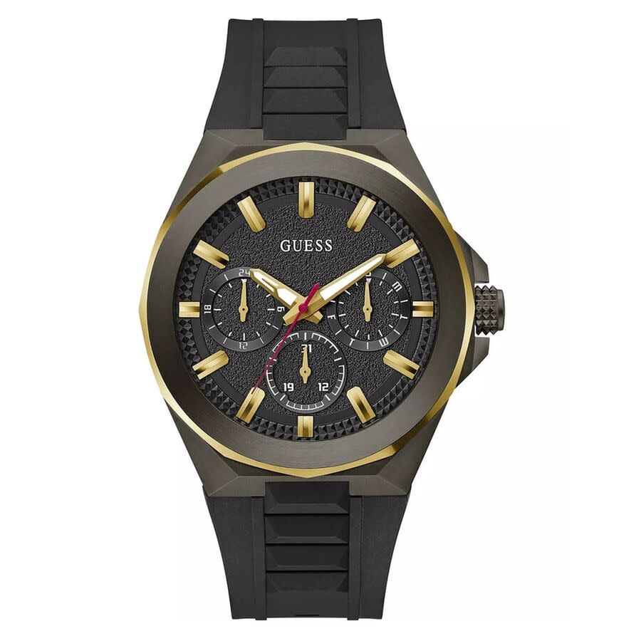 guess dashboard quartz black dial men's watch gw0799g1 guess dashboard quartz black dial men's watch gw0799g1