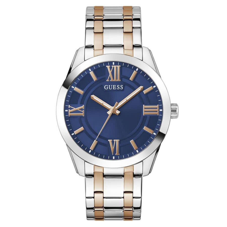 guess elliot quartz blue dial men's watch gw0893g2 guess elliot quartz blue dial men's watch gw0893g2