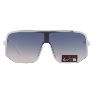 Home guess factory blue gradient shield men's sunglasses go00054 21w 00