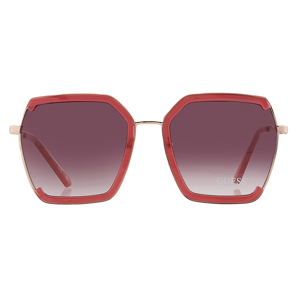 guess factory bordeaux gradient butterfly ladies sunglasses gf0418 69t 58 guess factory bordeaux gradient butterfly ladies sunglasses gf0418 69t 58