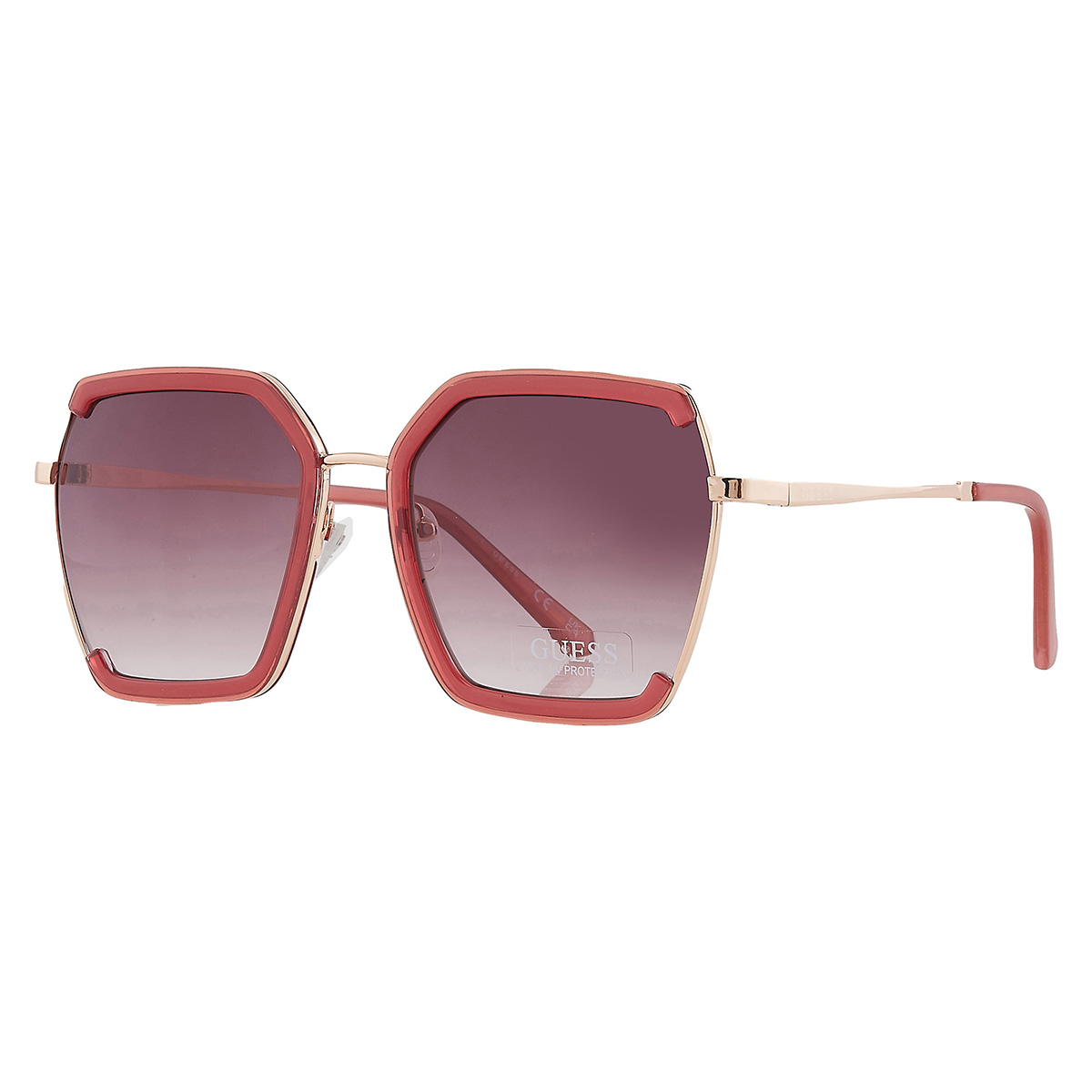 guess factory bordeaux gradient butterfly ladies sunglasses gf0418 69t 58 guess factory bordeaux gradient butterfly ladies sunglasses gf0418 69t 58