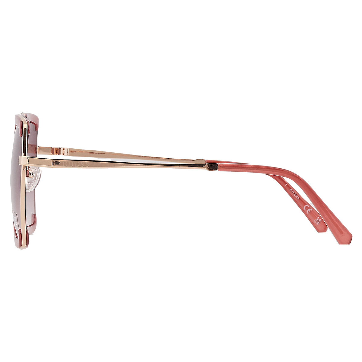 guess factory bordeaux gradient butterfly ladies sunglasses gf0418 69t 58 guess factory bordeaux gradient butterfly ladies sunglasses gf0418 69t 58
