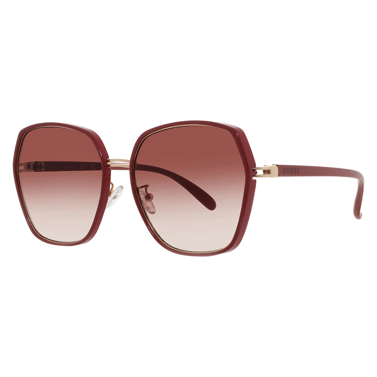 guess factory brown butterfly ladies sunglasses gf0407 66f 59 guess factory brown butterfly ladies sunglasses gf0407 66f 59