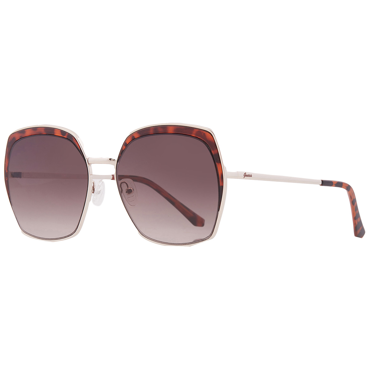 guess factory brown gradient butterfly ladies sunglasses gf0410 32f 59 guess factory brown gradient butterfly ladies sunglasses gf0410 32f 59