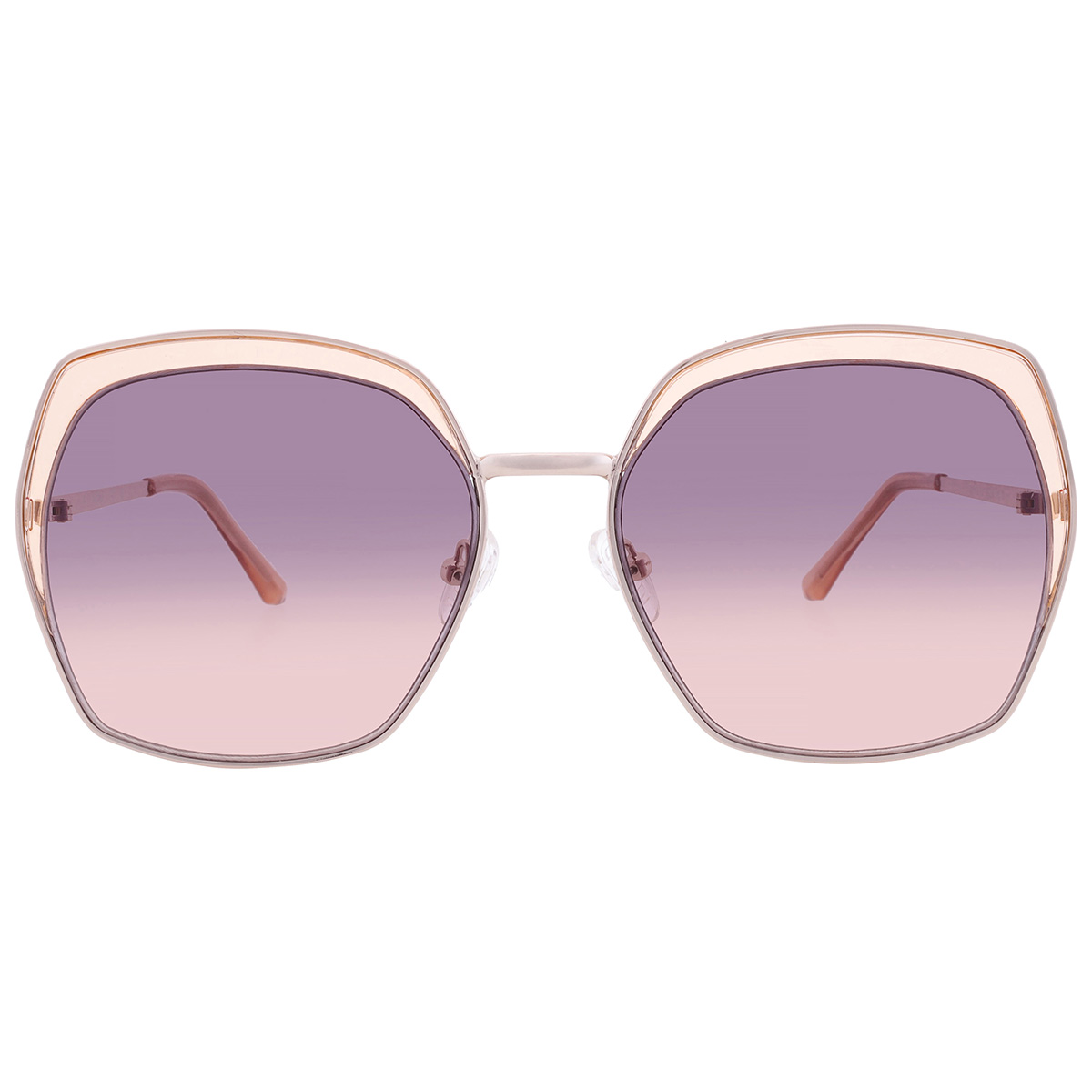 guess factory brown gradient butterfly ladies sunglasses gf0410 33f 59 guess factory brown gradient butterfly ladies sunglasses gf0410 33f 59