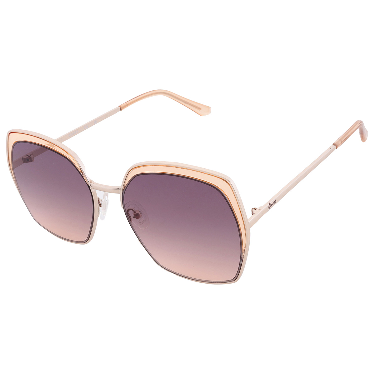 guess factory brown gradient butterfly ladies sunglasses gf0410 33f 59 guess factory brown gradient butterfly ladies sunglasses gf0410 33f 59