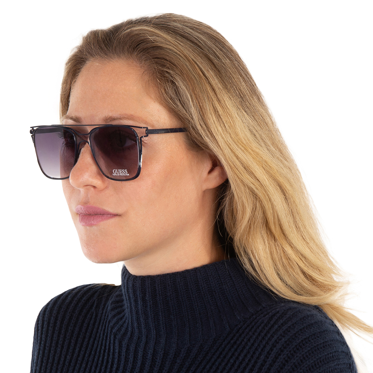 guess factory grey gradient square ladies sunglasses gf0185 91b 55 guess factory grey gradient square ladies sunglasses gf0185 91b 55