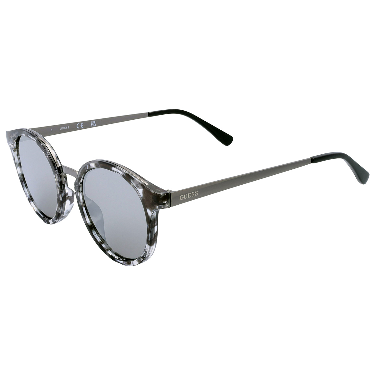 guess factory silver mirror round ladies sunglasses gf0305 56u 51 guess factory silver mirror round ladies sunglasses gf0305 56u 51