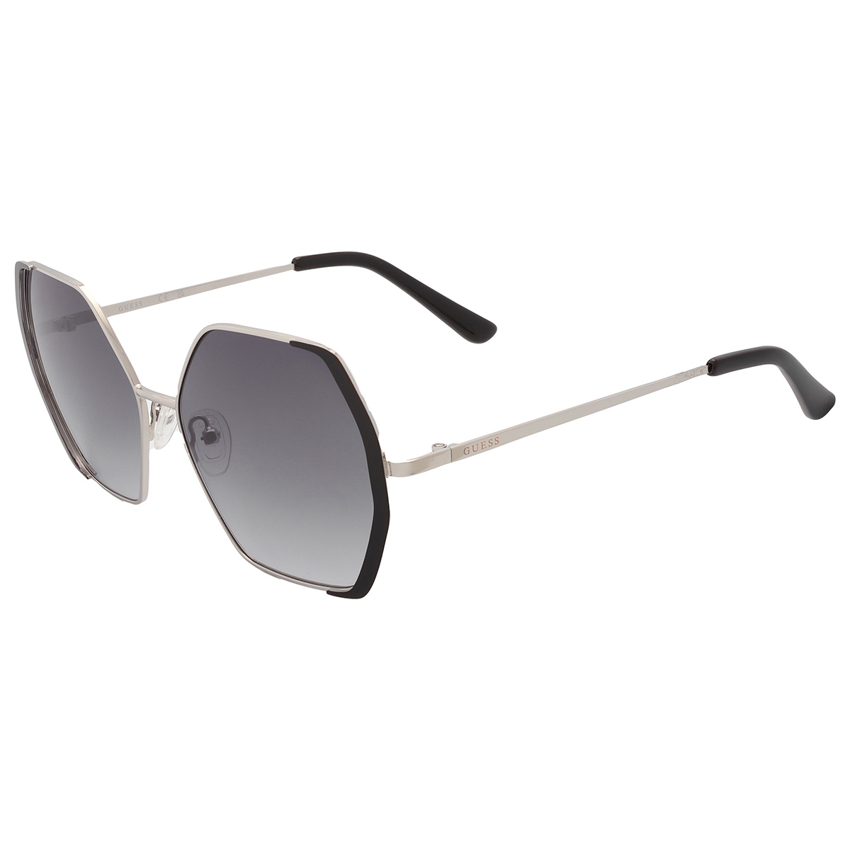 guess factory smoke gradient geometric ladies sunglasses gf0387 10b 57 guess factory smoke gradient geometric ladies sunglasses gf0387 10b 57