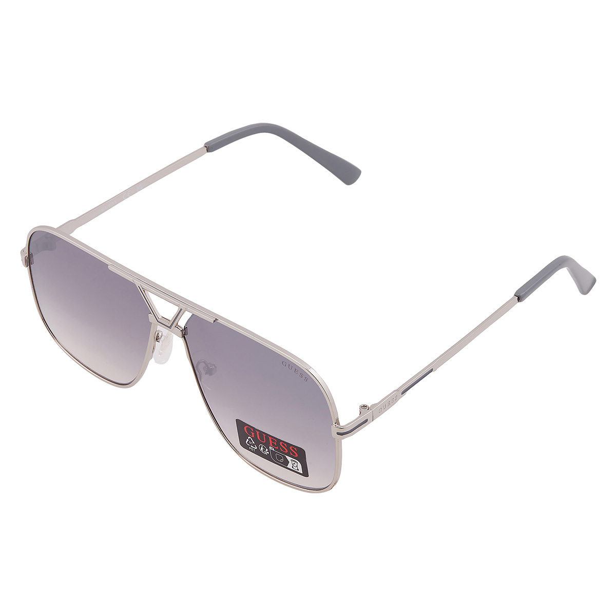 guess factory smoke gradient pilot men's sunglasses go00066 10b 61 guess factory smoke gradient pilot men's sunglasses go00066 10b 61