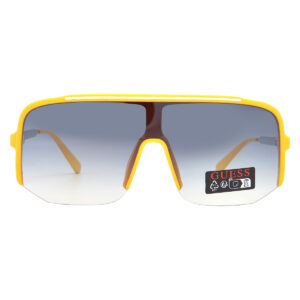 Home guess factory smoke gradient shield men's sunglasses go00054 39b 00