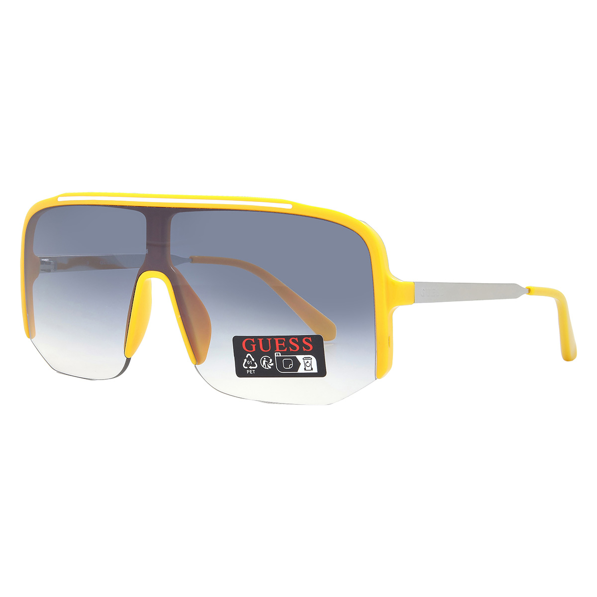 guess factory smoke gradient shield men's sunglasses go00054 39b 00 guess factory smoke gradient shield men's sunglasses go00054 39b 00