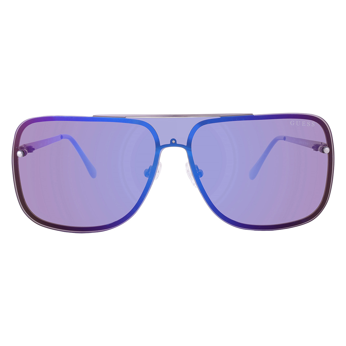 guess factory smoke mirror shield men's sunglasses go00053 08c 00 guess factory smoke mirror shield men's sunglasses go00053 08c 00