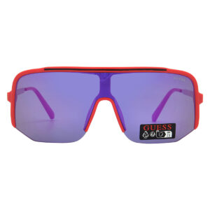 Home guess factory smoke mirror shield men's sunglasses go00054 66c 00