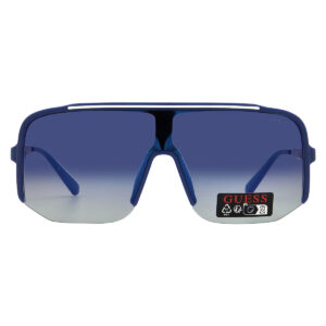 Home guess factory smoke mirror shield men's sunglasses go00054 90c 00