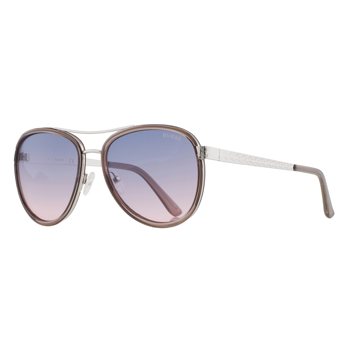 guess factory smoke pilot ladies sunglasses gf6188 20b 57 guess factory smoke pilot ladies sunglasses gf6188 20b 57