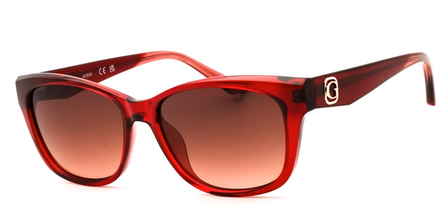 guess gradient brown rectangular ladies sunglasses gu00145 66f 54 guess gradient brown rectangular ladies sunglasses gu00145 66f 54