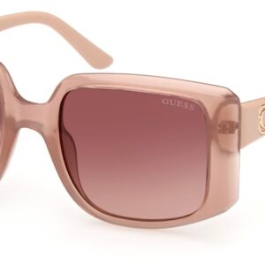 Home guess gradient brown square ladies sunglasses gu00098 57f 55