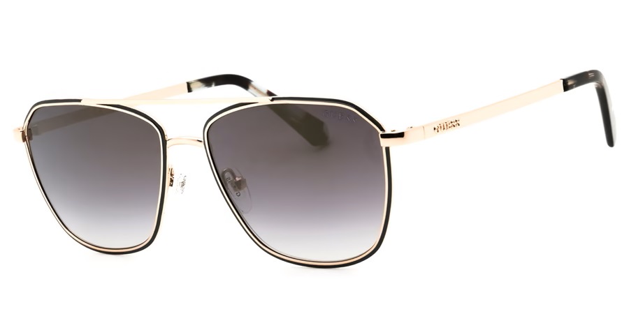 guess gradient smoke mirror pilot men's sunglasses gu00147 33c 56 guess gradient smoke mirror pilot men's sunglasses gu00147 33c 56
