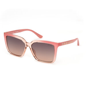 Home guess gradient smoke square ladies sunglasses gu00099 74b 55