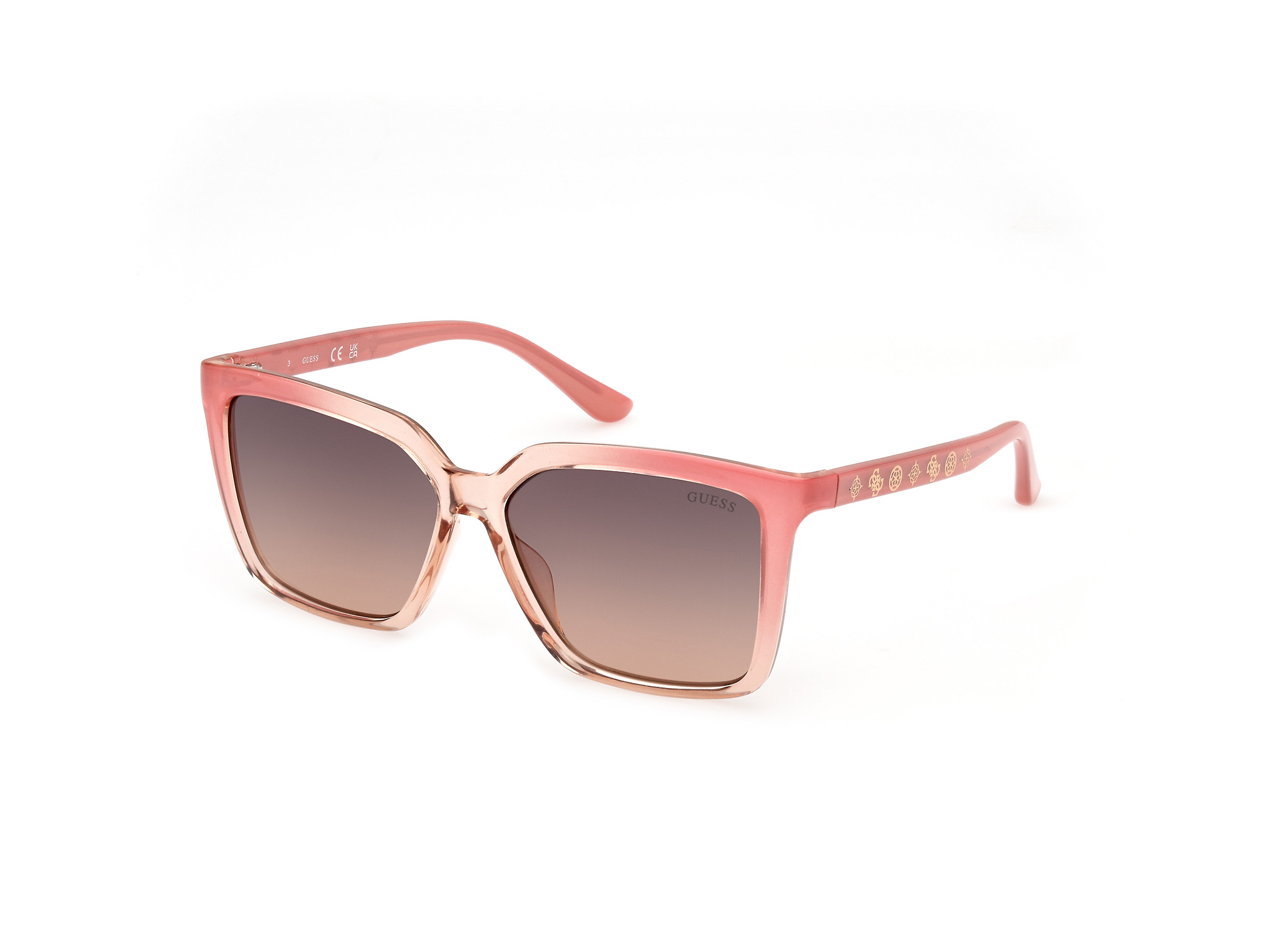 guess gradient smoke square ladies sunglasses gu00099 74b 55 guess gradient smoke square ladies sunglasses gu00099 74b 55