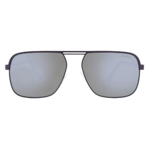 Витрина guess green mirror navigator men's sunglasses gu6939 02q 58