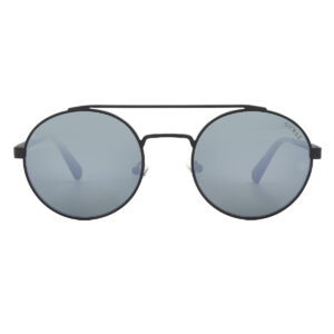 Витрина guess green mirror round men's sunglasses gu6940 02q 53