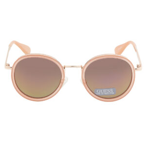 Home guess green round ladies sunglasses gf0303 74u 49