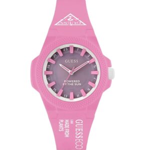 Витрина guess outspoken quartz pink dial ladies watch gw0587l3