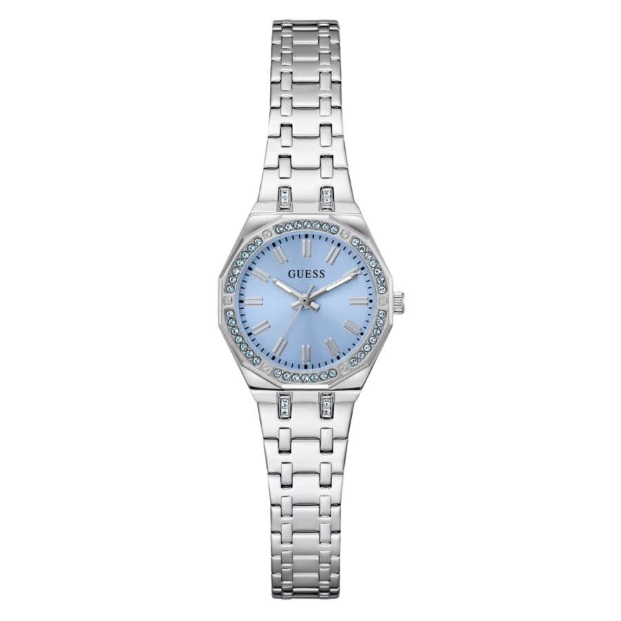 guess pixie quartz blue dial ladies watch gw1010l1 guess pixie quartz blue dial ladies watch gw1010l1