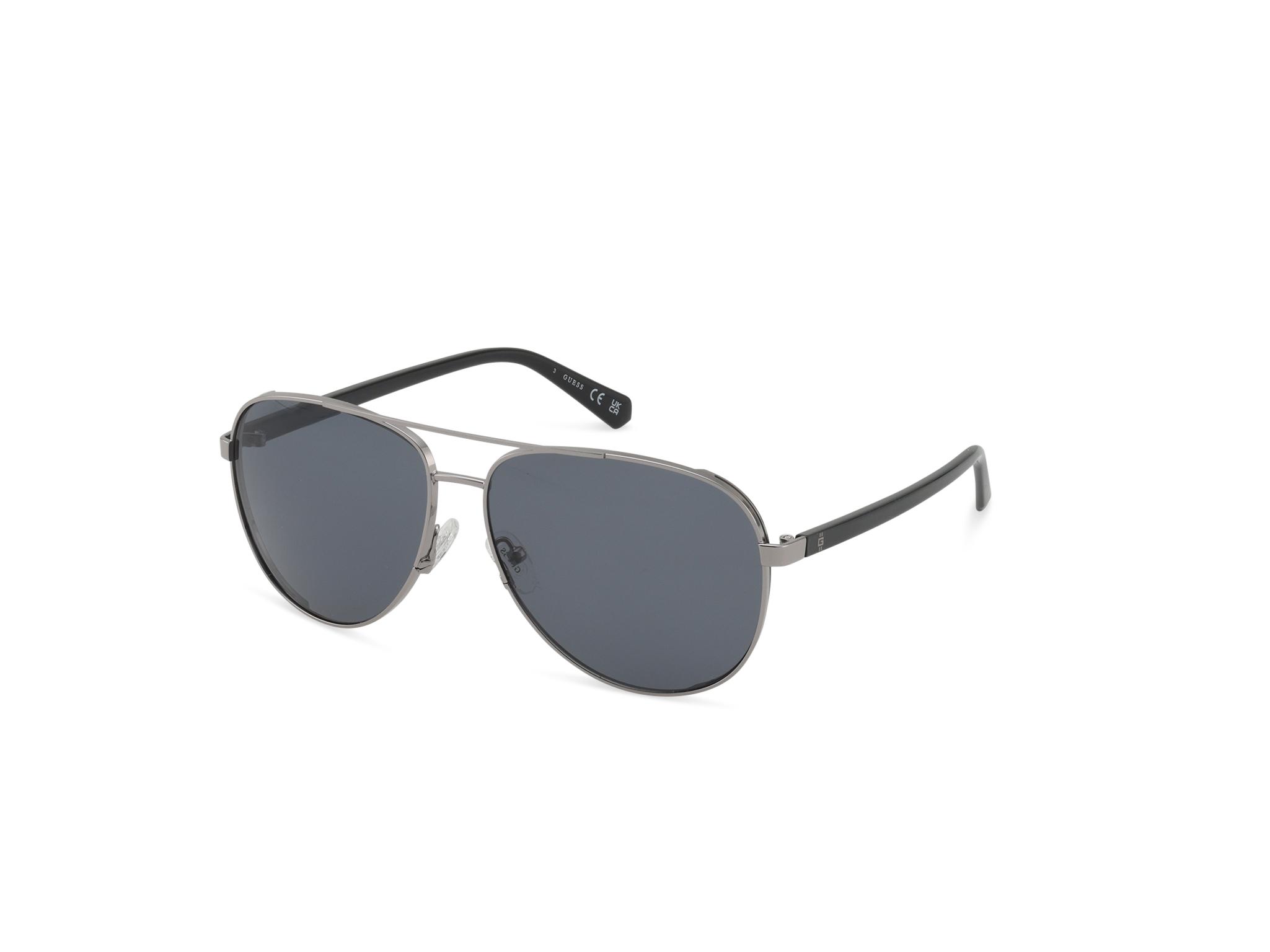 guess polarized smoke pilot men's sunglasses gu00140 08d 61 guess polarized smoke pilot men's sunglasses gu00140 08d 61