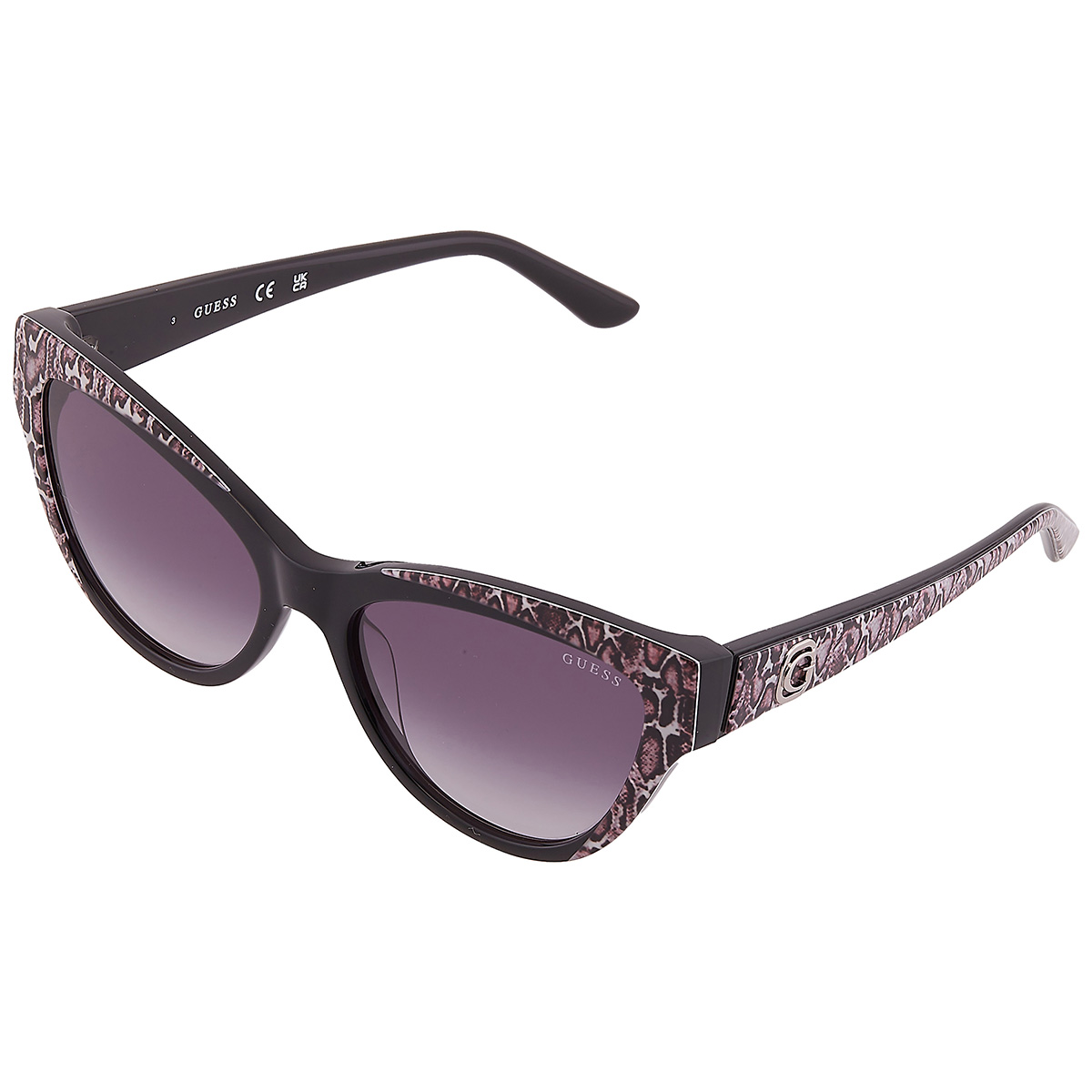guess smoke gradient cat eye ladies sunglasses gu00112 05b 56 guess smoke gradient cat eye ladies sunglasses gu00112 05b 56