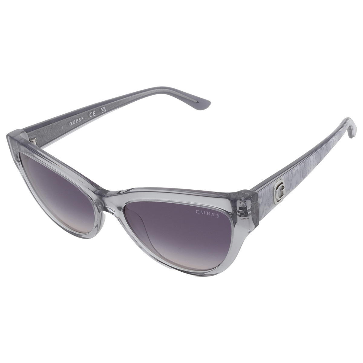 guess smoke gradient cat eye ladies sunglasses gu00112 20b 56 guess smoke gradient cat eye ladies sunglasses gu00112 20b 56