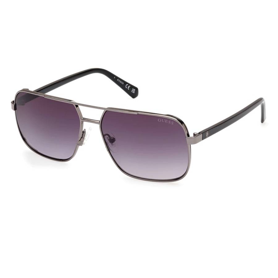 guess smoke gradient navigator men's sunglasses gu00119 08b 58 guess smoke gradient navigator men's sunglasses gu00119 08b 58