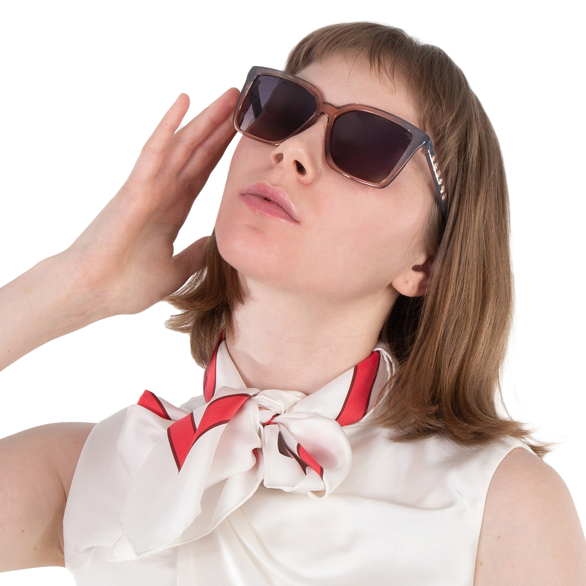 guess smoke gradient square ladies sunglasses gu00099 20b 55 guess smoke gradient square ladies sunglasses gu00099 20b 55