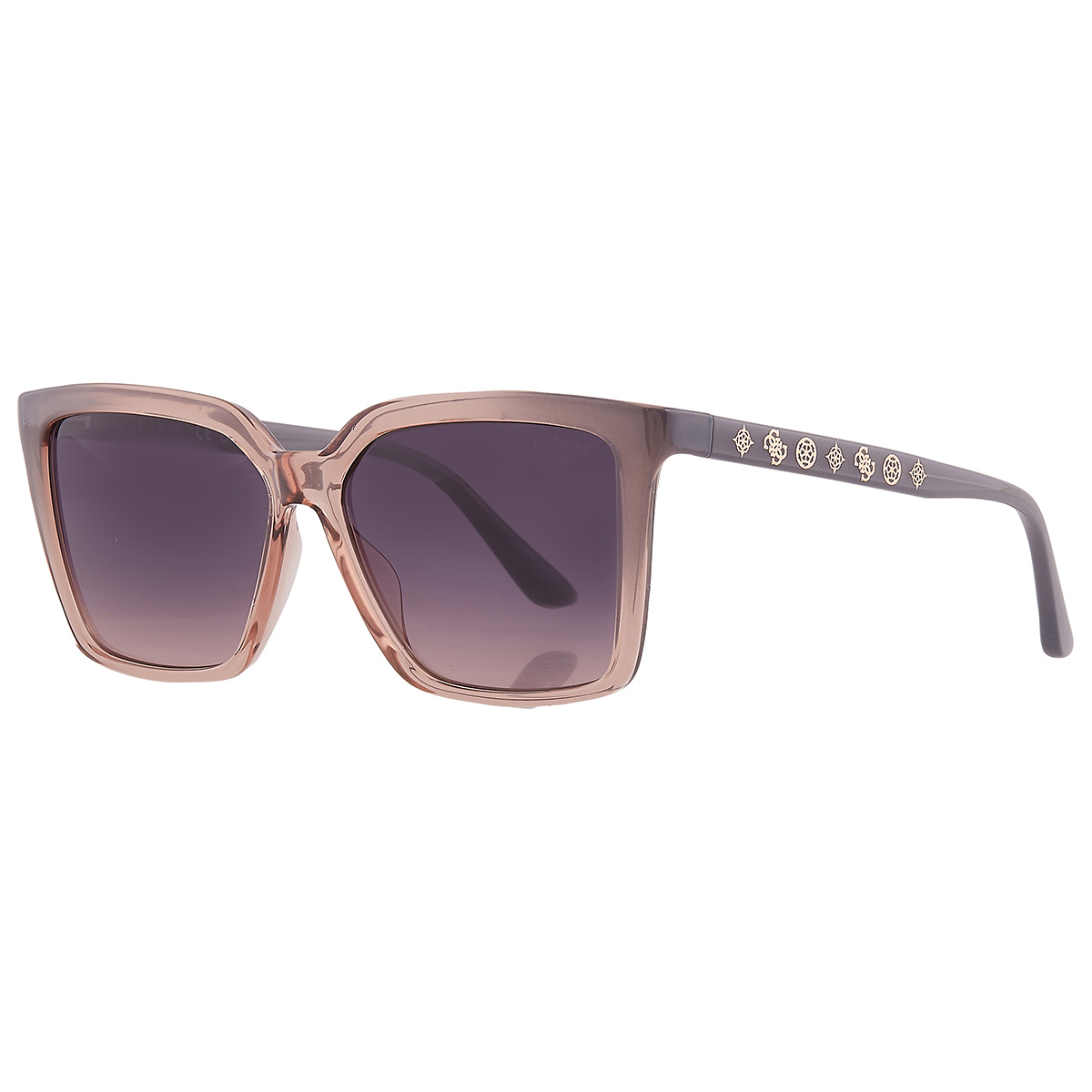 guess smoke gradient square ladies sunglasses gu00099 20b 55 guess smoke gradient square ladies sunglasses gu00099 20b 55