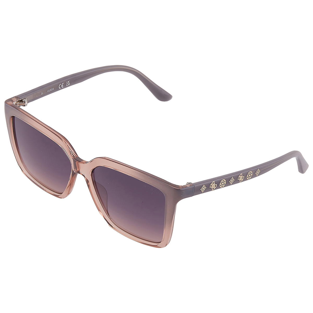 guess smoke gradient square ladies sunglasses gu00099 20b 55 guess smoke gradient square ladies sunglasses gu00099 20b 55