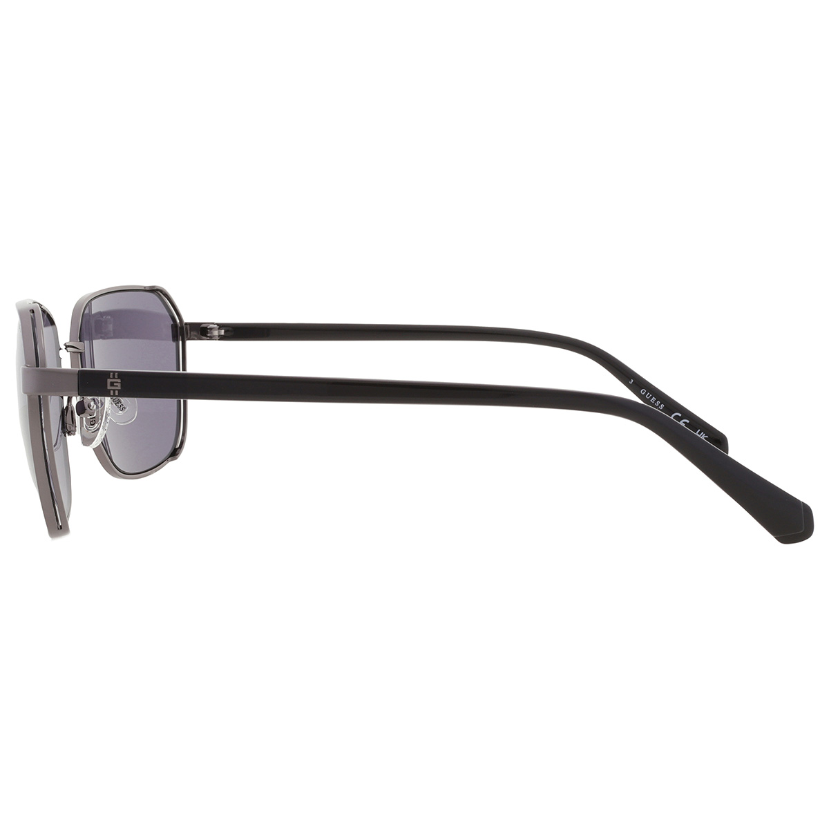 guess smoke rectangular men's sunglasses gu00117 08a 59 guess smoke rectangular men's sunglasses gu00117 08a 59