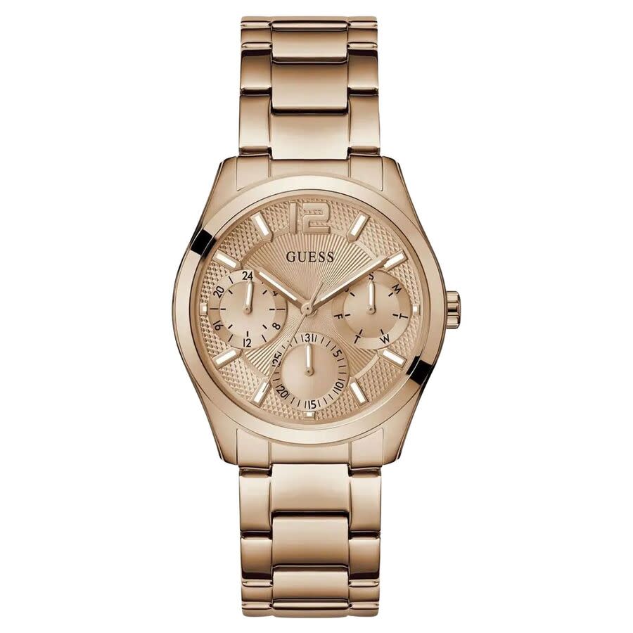 guess zoe quartz rose gold dial ladies watch gw0760l3 guess zoe quartz rose gold dial ladies watch gw0760l3