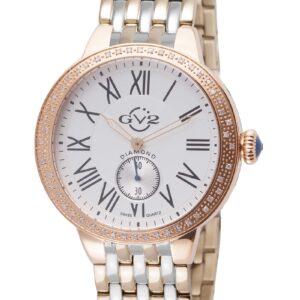 Home gv2 by gevril astor white dial diamond ladies watch 9106
