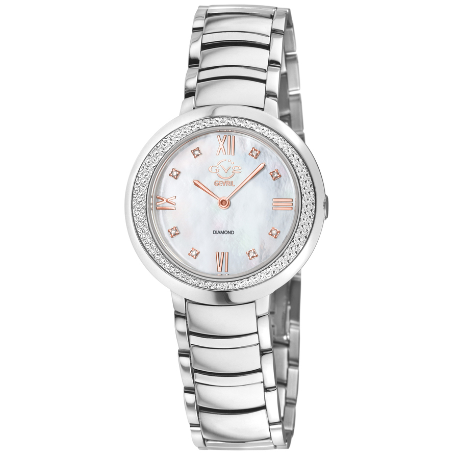 gv2 by gevril amalfi diamond mother of pearl dial ladies watch 14100b gv2 by gevril amalfi diamond mother of pearl dial ladies watch 14100b