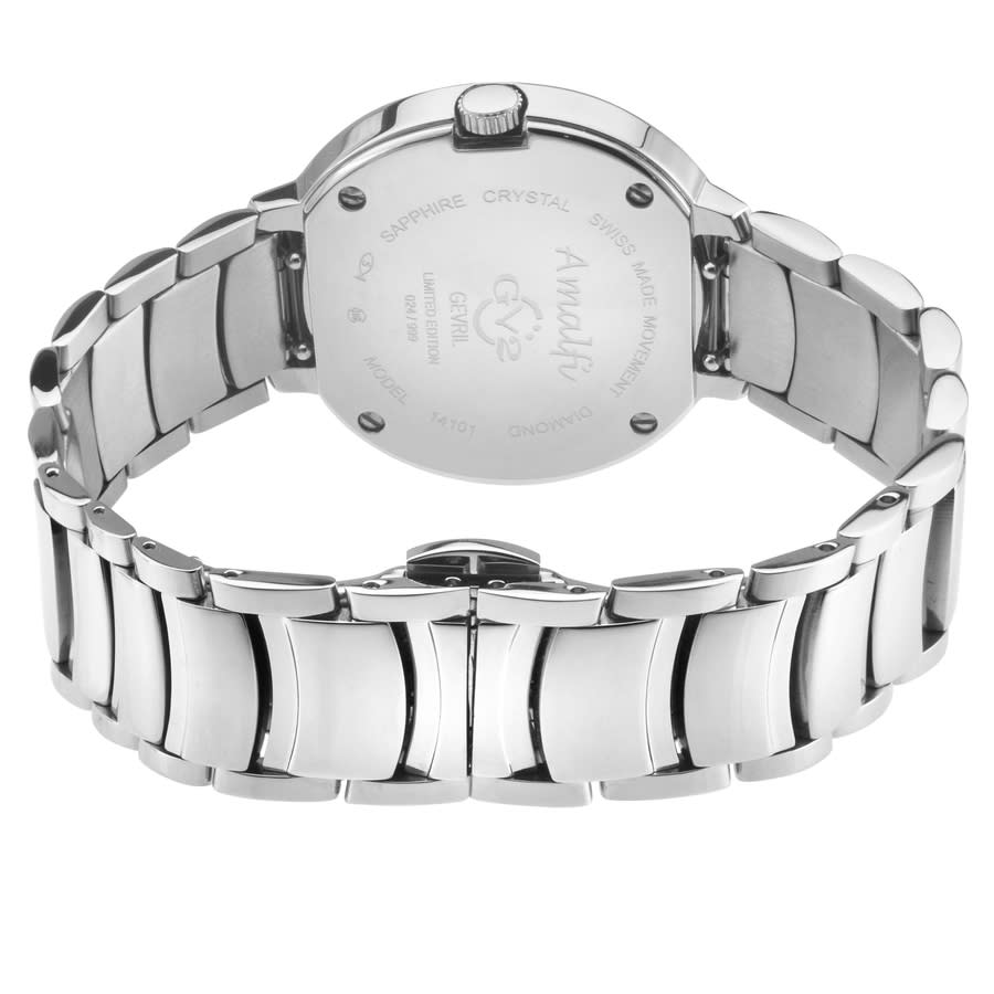 gv2 by gevril amalfi diamond mother of pearl dial ladies watch 14100b gv2 by gevril amalfi diamond mother of pearl dial ladies watch 14100b