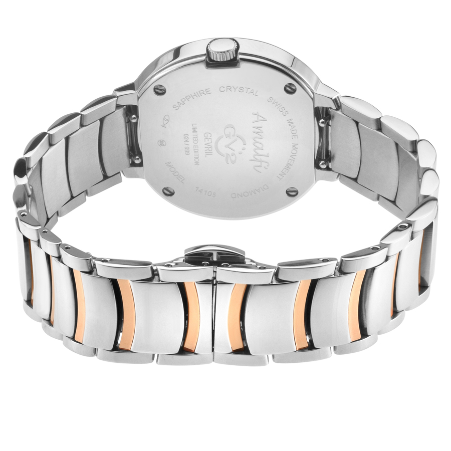 gv2 by gevril amalfi diamond mother of pearl dial ladies watch 14104b gv2 by gevril amalfi diamond mother of pearl dial ladies watch 14104b