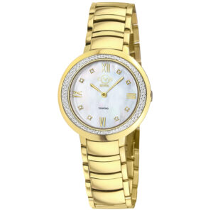 Home gv2 by gevril amalfi quartz diamond ladies watch 14102b