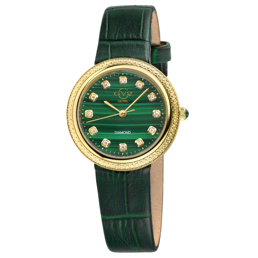 gv2 by gevril arezzo quartz diamond green dial ladies watch 13302 gv2 by gevril arezzo quartz diamond green dial ladies watch 13302