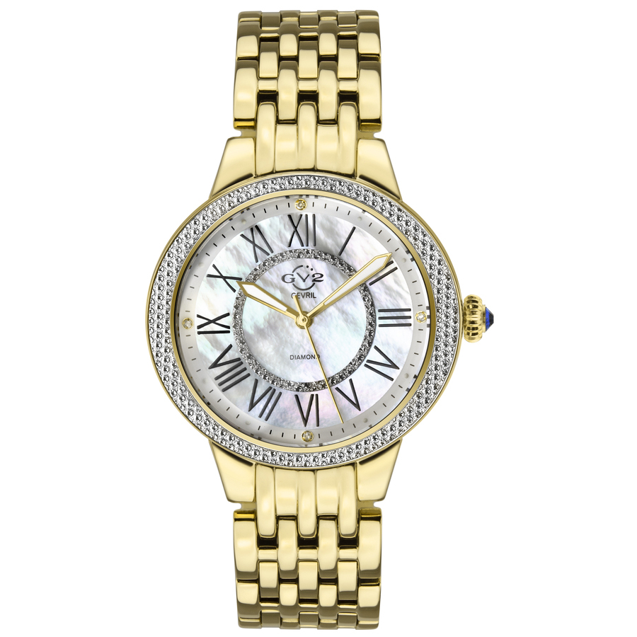 gv2 by gevril astor ii quartz mother of pearl dial diamond ladies watch 9142 gv2 by gevril astor ii quartz mother of pearl dial diamond ladies watch 9142
