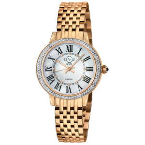 gv2 by gevril astor iii mother of pearl dial quartz ladies watch 9151b