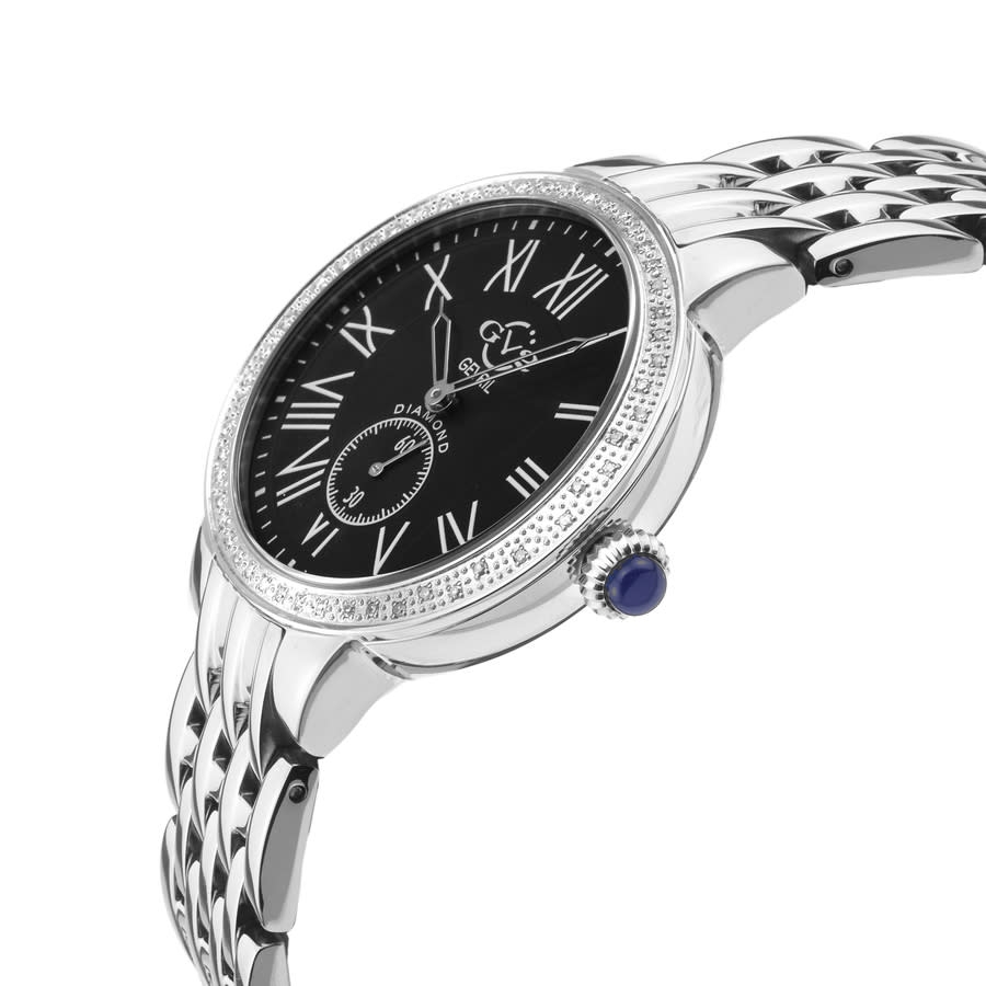 gv2 by gevril astor quartz diamond black dial ladies watch 9110 gv2 by gevril astor quartz diamond black dial ladies watch 9110