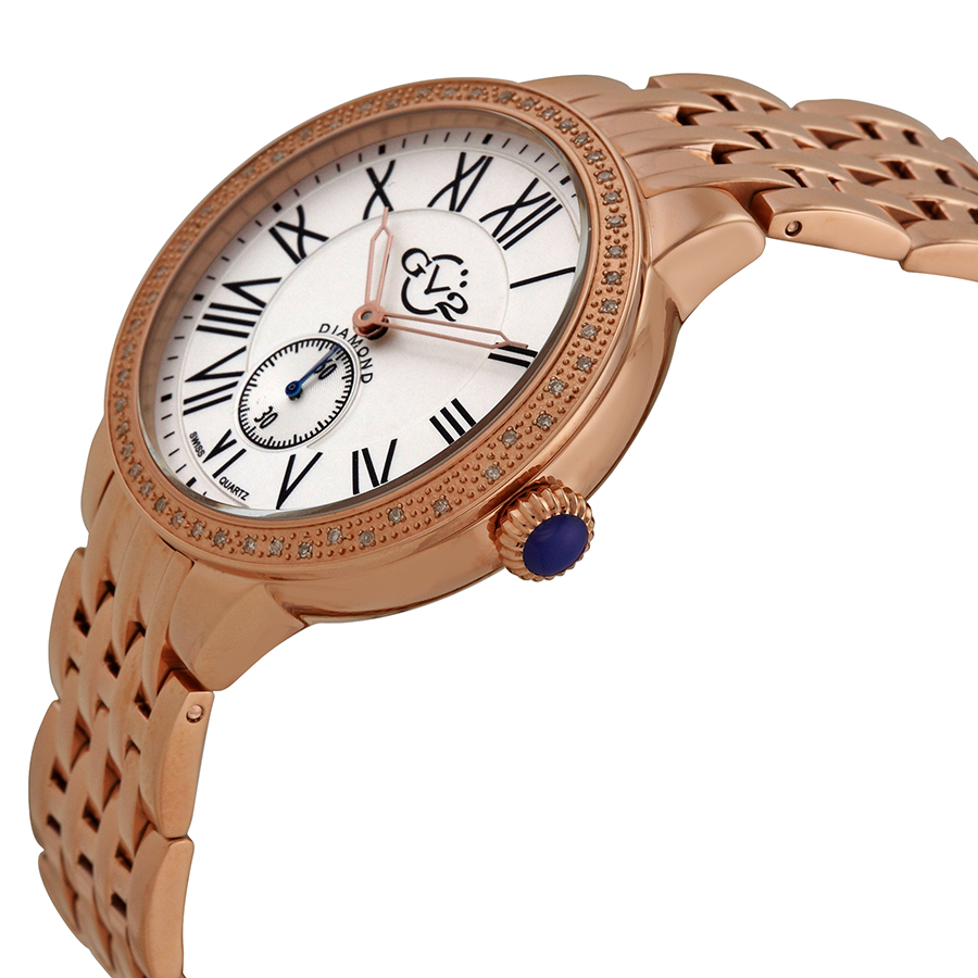 gv2 by gevril astor rose gold tone diamond bezel quartz ladies watch 9102 gv2 by gevril astor rose gold tone diamond bezel quartz ladies watch 9102